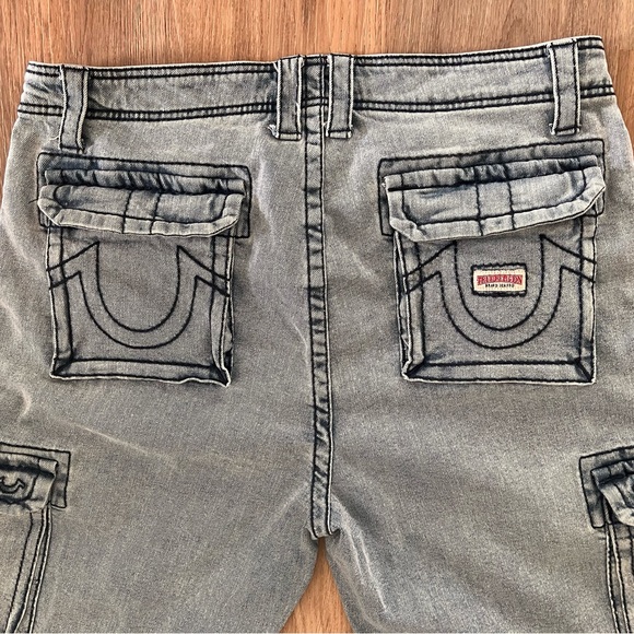 True Religion Gray Denim Jeans